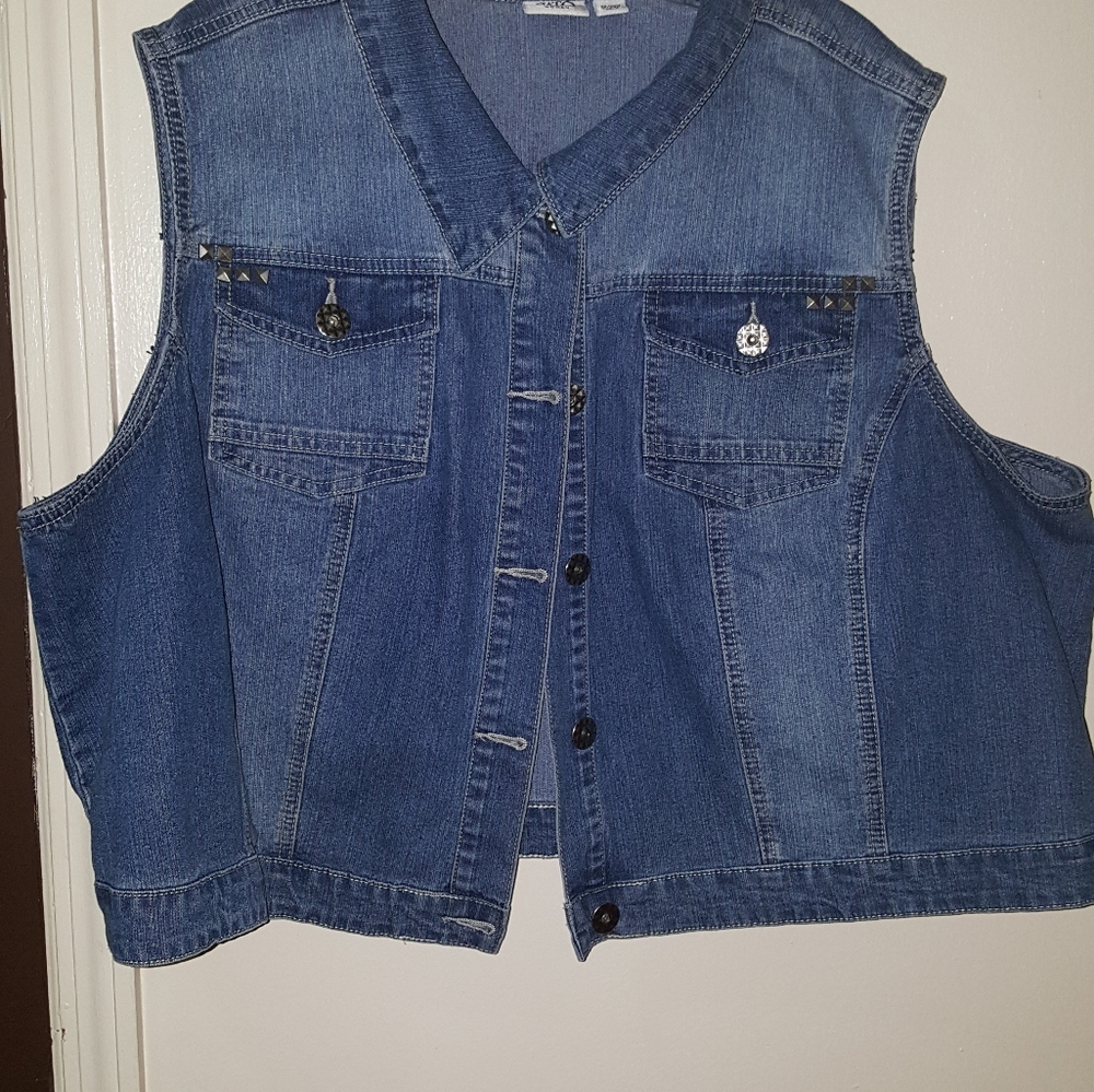 Blue Jean Vest from Cato.